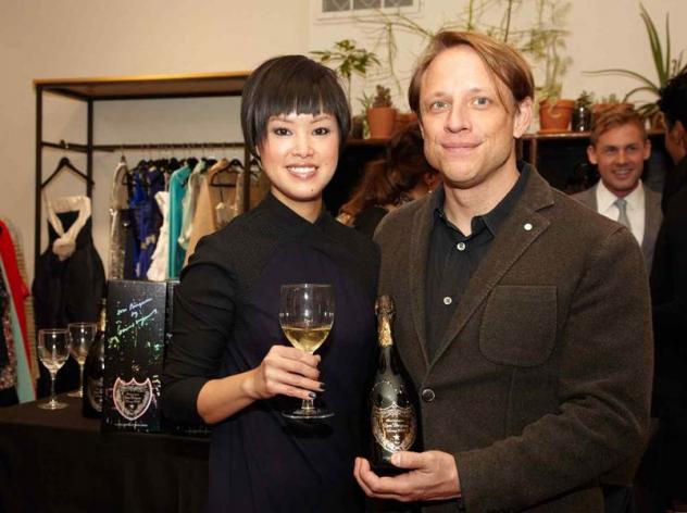 Hu's Wear co-owners Marlene Hu Aldaba and Eric Eden (Photo: Jeff Elkins).